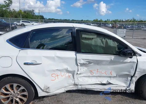 2019 Nissan Sentra Sv from USA, damaged, VIN 3N1AB7AP0KL618432